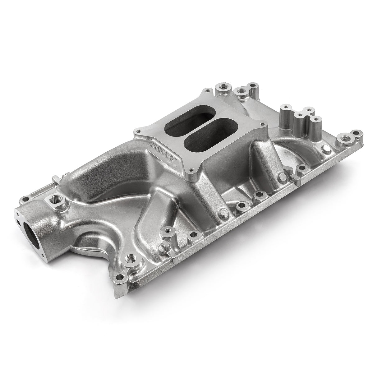 Ford 351W Windsor LowRise Aluminum Intake Manifold [Polished]