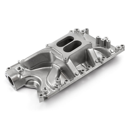 Ford 351W Windsor LowRise Aluminum Intake Manifold [Polished]