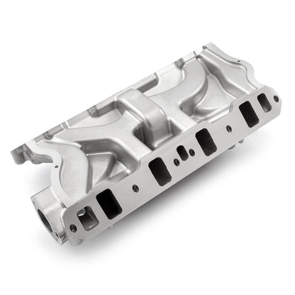 Ford 351W Windsor LowRise Aluminum Intake Manifold [Polished]