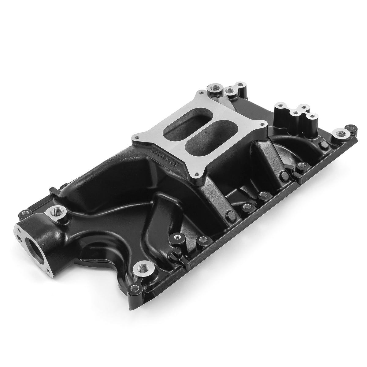 Ford 351W Windsor LowRise Aluminum Intake Manifold [Black]