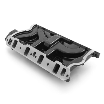 Ford 351W Windsor LowRise Aluminum Intake Manifold [Black]