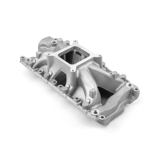 Ford SB 260 289 302 Windsor HiRise Aluminum Intake Manifold [Satin]