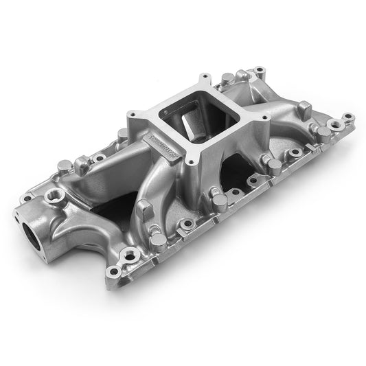 Ford SB 260 289 302 Windsor HiRise Aluminum Intake Manifold [Polished]