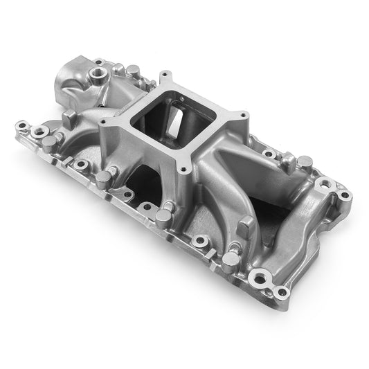 Ford SB 260 289 302 Windsor HiRise Aluminum Intake Manifold [Polished]