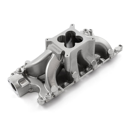 Ford SB 260 289 302 Windsor Parker-Style HiRise Aluminum Intake Manifold [Polished]