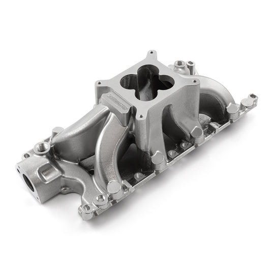 Ford SB 260 289 302 Windsor Parker-Style HiRise Aluminum Intake Manifold [Polished]