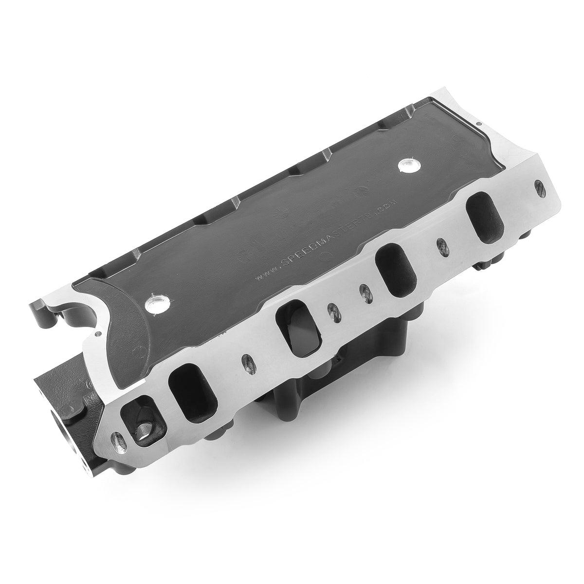 Ford SB 260 289 302 Windsor Parker-Style HiRise Aluminum Intake Manifold [Black]
