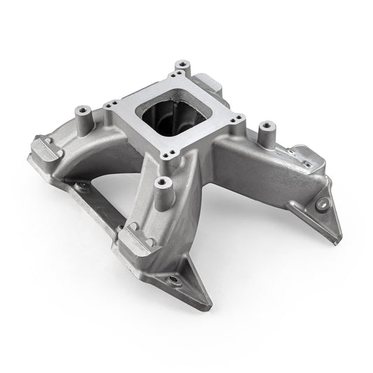 Chrysler Mopar BB 413 426 440 HiRise Aluminum Intake Manifold [Satin]