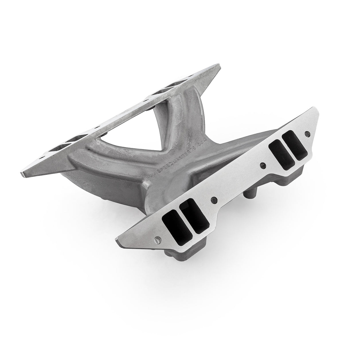 Chrysler Mopar BB 413 426 440 HiRise Aluminum Intake Manifold [Satin]