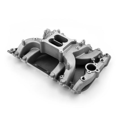 Oldsmobile 400 425 455 MID-AIR™ MidRise Aluminum Intake Manifold [Satin]