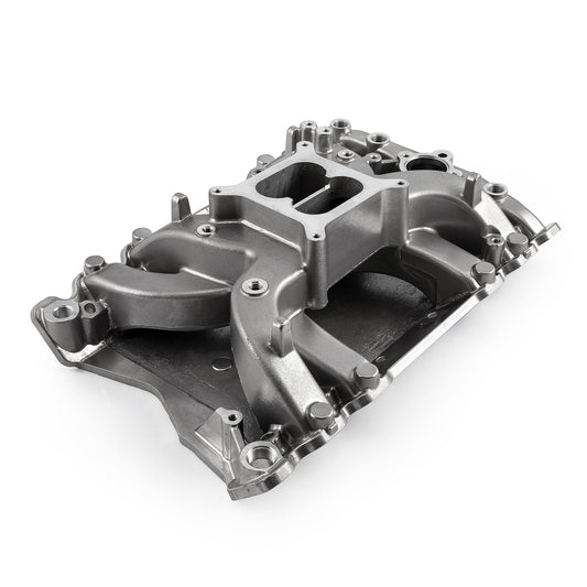 Oldsmobile 400 425 455 MID-AIR™ MidRise Aluminum Intake Manifold [Polished]