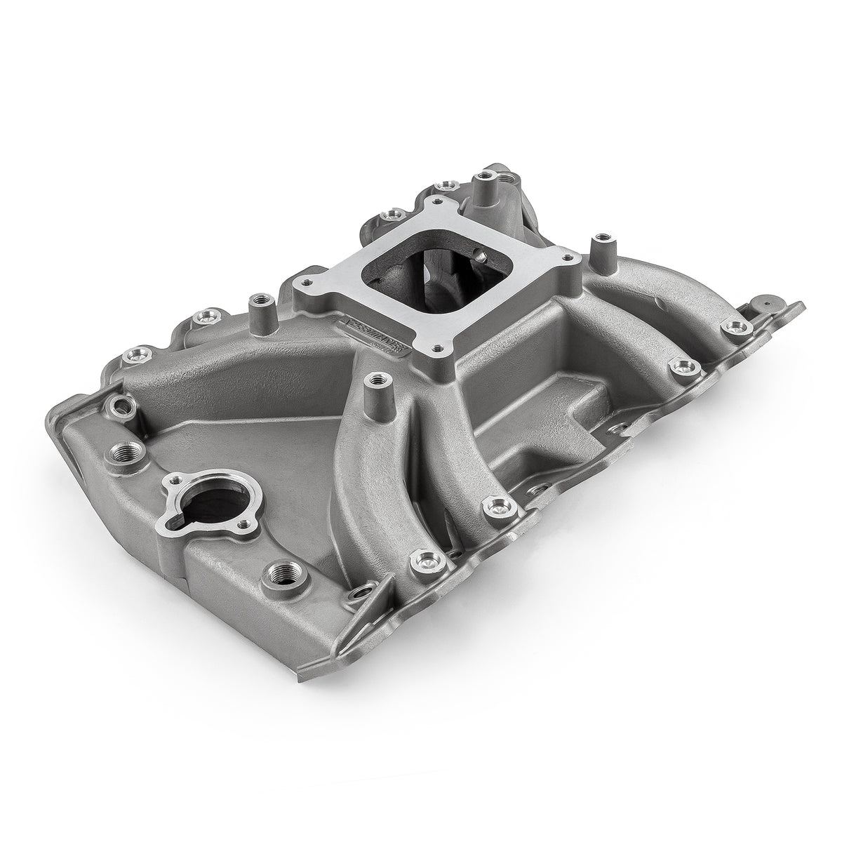 Oldsmobile 400 425 455 LowRise Aluminum Intake Manifold [Satin]
