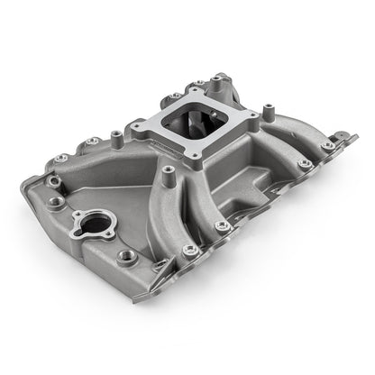 Oldsmobile 400 425 455 LowRise Aluminum Intake Manifold [Satin]