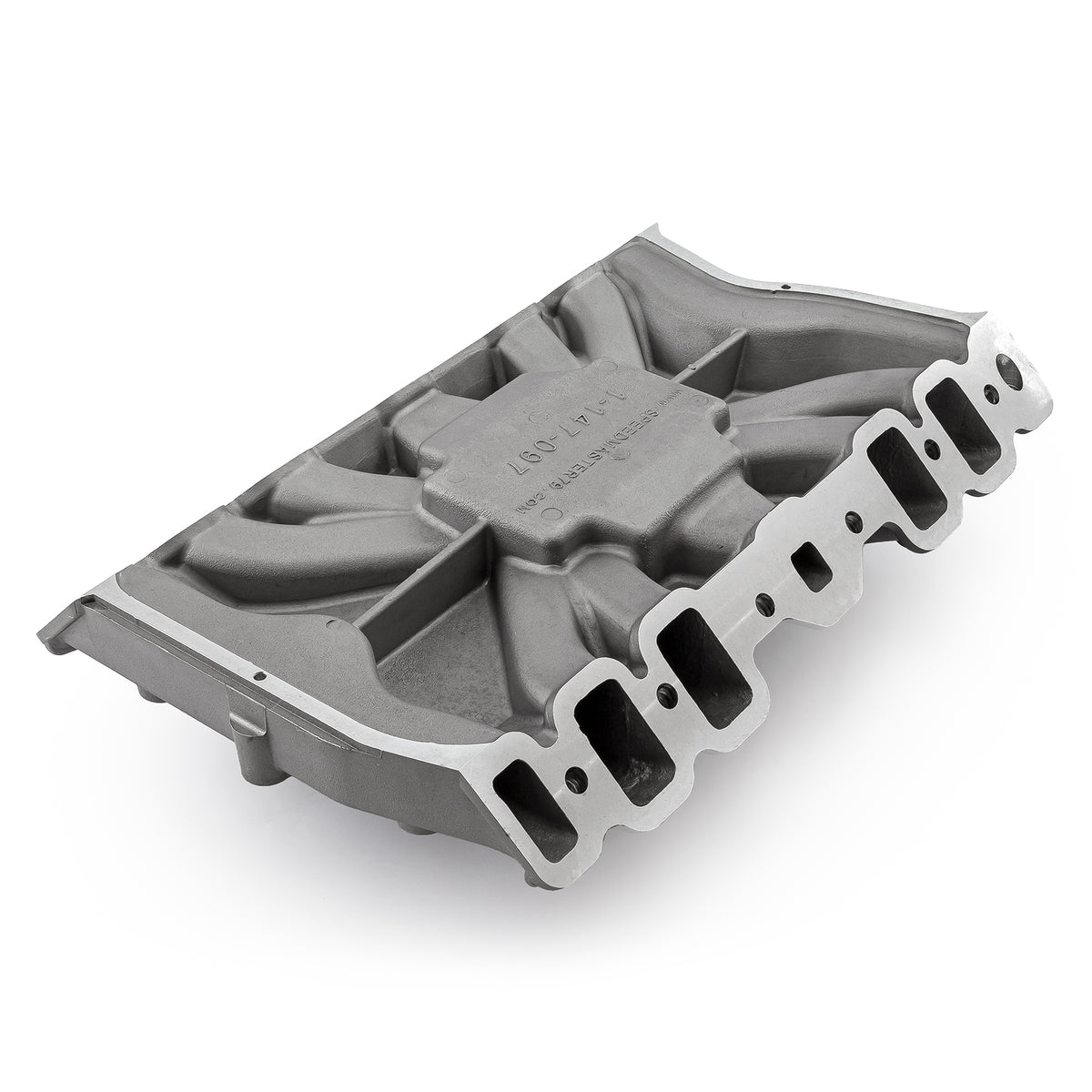 Oldsmobile 400 425 455 LowRise Aluminum Intake Manifold [Satin]