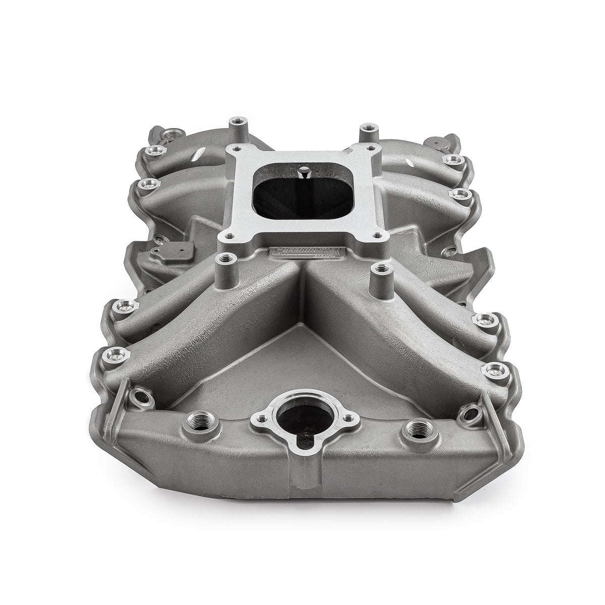Oldsmobile 400 425 455 LowRise Aluminum Intake Manifold [Satin]