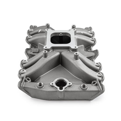 Oldsmobile 400 425 455 LowRise Aluminum Intake Manifold [Satin]