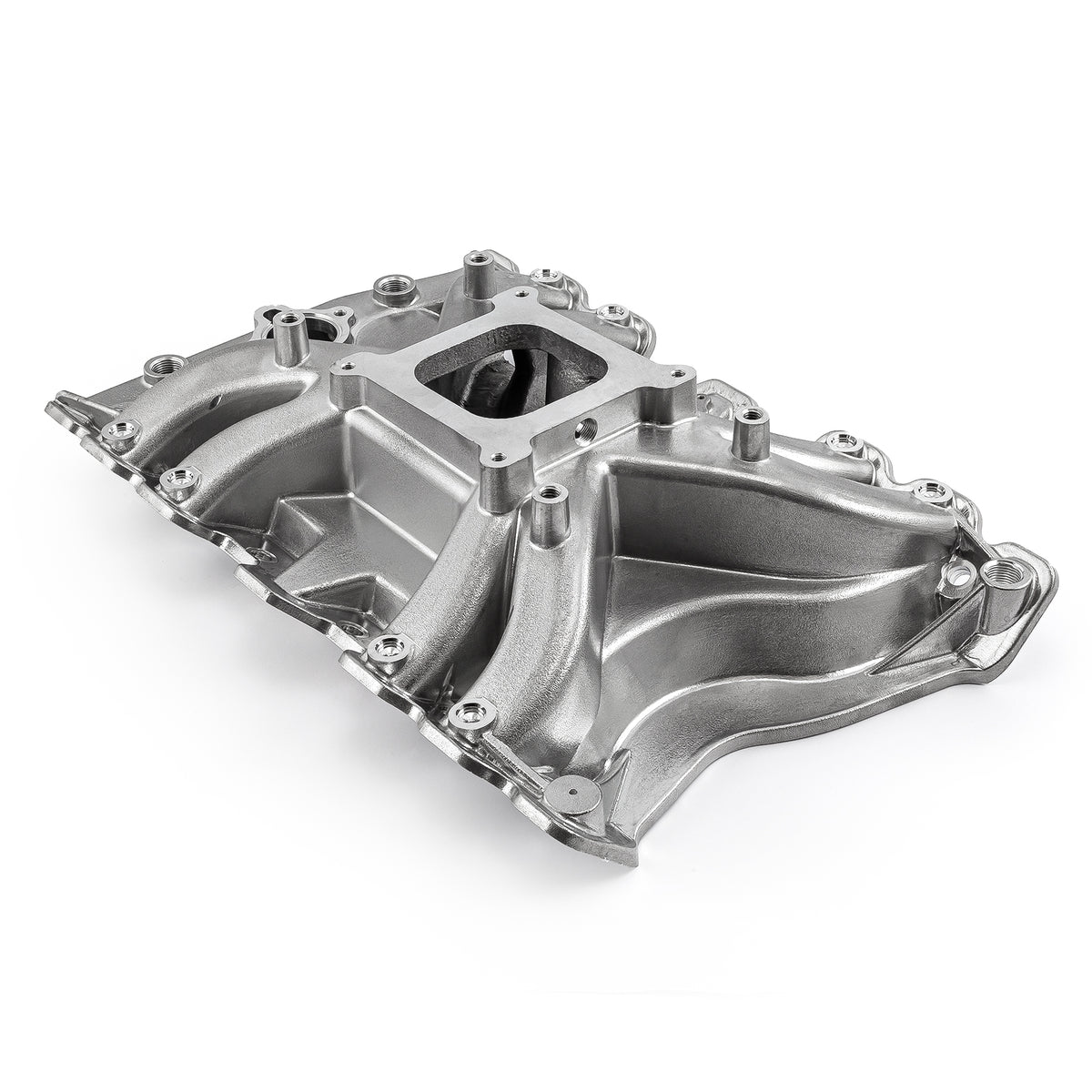Oldsmobile 400 425 455 LowRise Aluminum Intake Manifold [Polished]