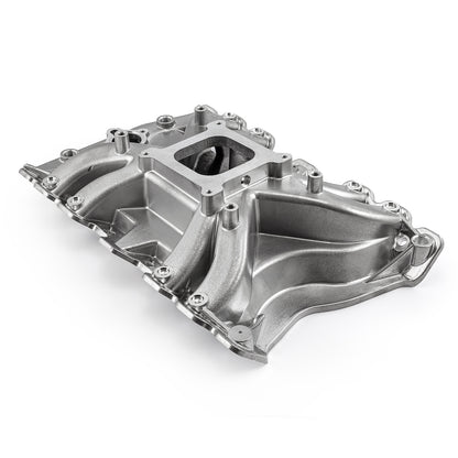 Oldsmobile 400 425 455 LowRise Aluminum Intake Manifold [Polished]