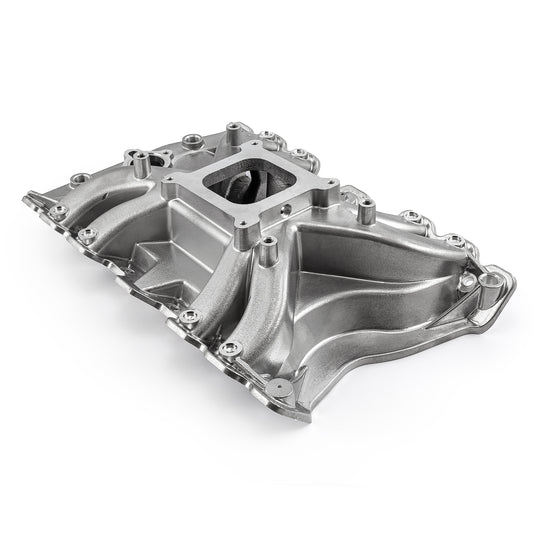 Oldsmobile 400 425 455 LowRise Aluminum Intake Manifold [Polished]