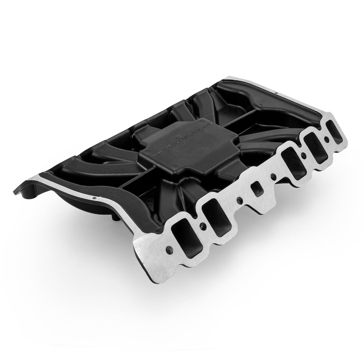 Oldsmobile 400 425 455 LowRise Aluminum Intake Manifold [Black]