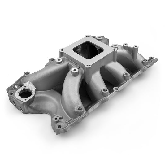 Ford 429 460 4150 Cobra Jet Ports HiRise Aluminum Intake Manifold [Satin]