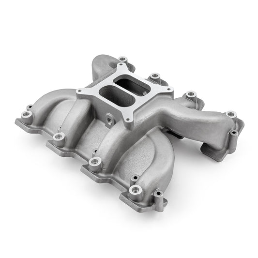 Chevy GM LS3 Dual Plane 4150 MID-AIR™ MidRise Aluminum Intake Manifold [Satin]