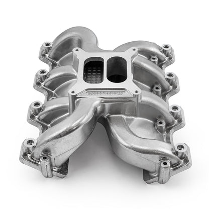 Chevy GM LS3 Dual Plane 4150 MID-AIR™ MidRise Aluminum Intake Manifold [Polished]