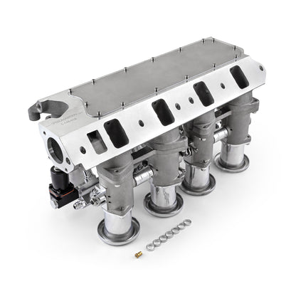Ford SB 289 302 Windsor Downdraft EFI Stack Intake Manifold System Satin