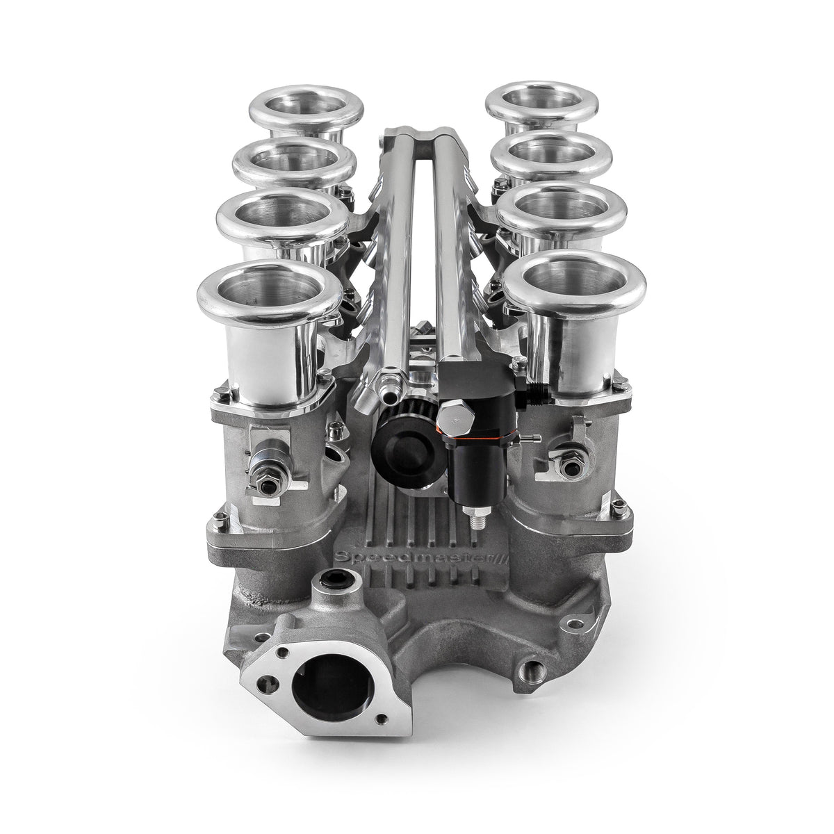 Ford SB 289 302 Windsor Downdraft EFI Stack Intake Manifold System Satin