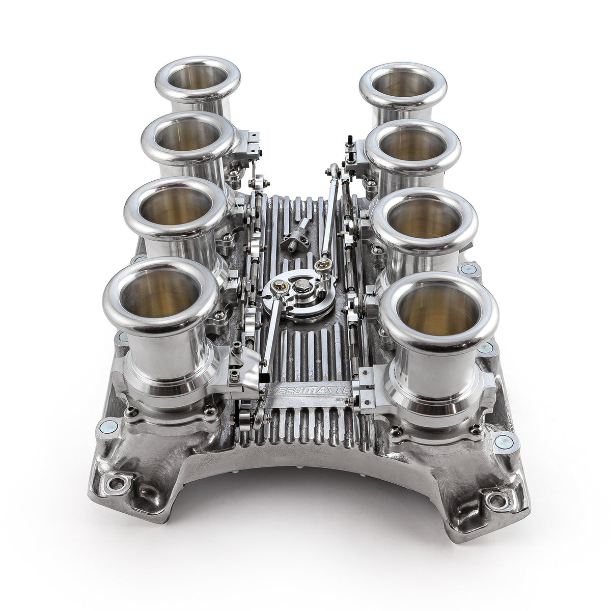 Chevy Gen V LT1 Downdraft 8 Stack EFI Intake Manifold System Complete Polished