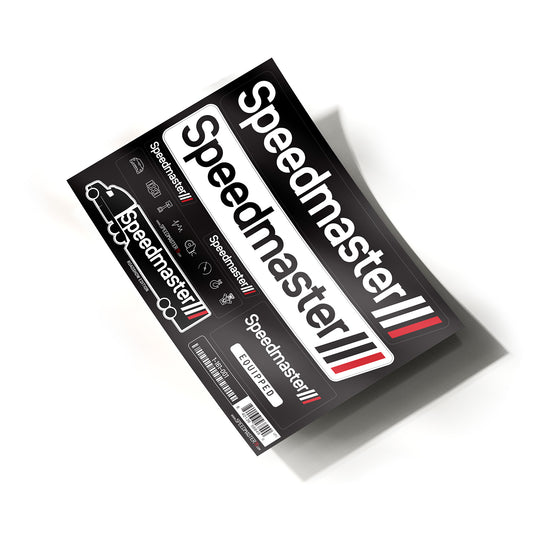 Speedmaster Vinyl Decals / Sticker Sheet