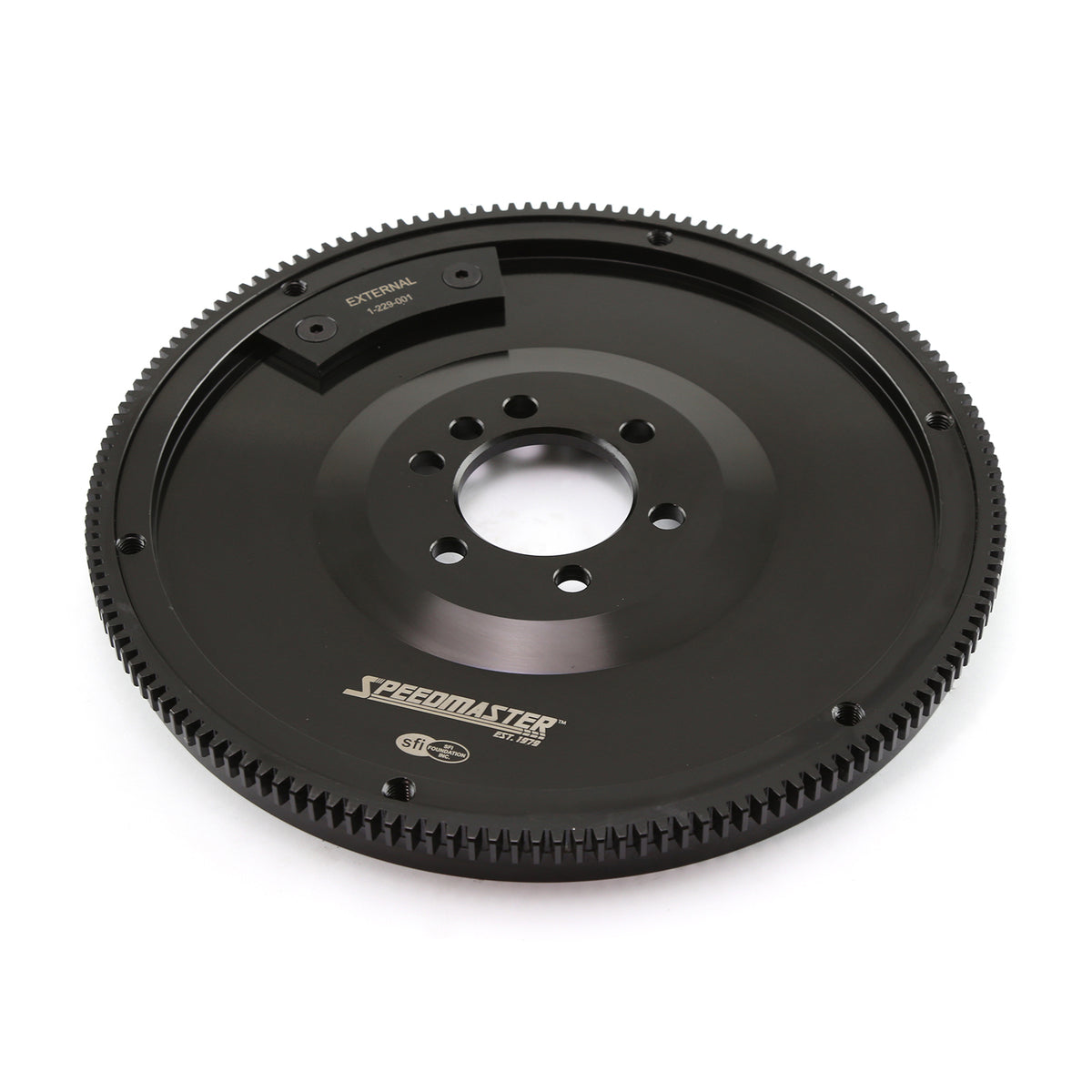Chevy SBC 350 BBC 454 2PC RMS 10" 153 Tooth DNA® Billet Black Oxide SFI Flywheel