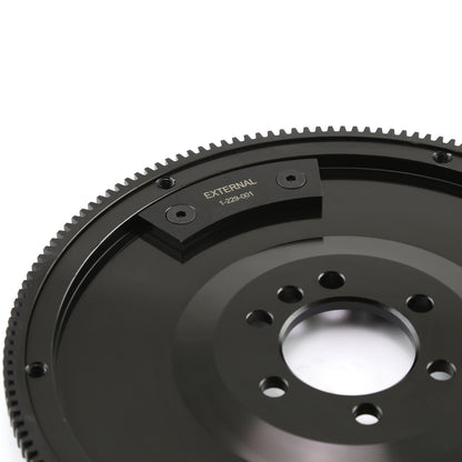 Chevy SBC 350 BBC 454 2PC RMS 10" 153 Tooth DNA® Billet Black Oxide SFI Flywheel