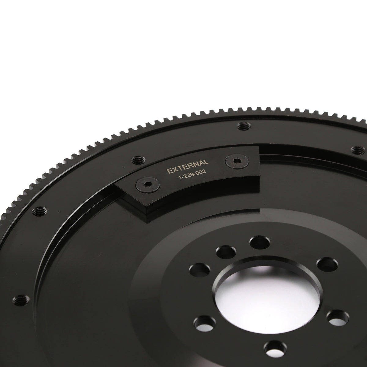 Chevy SBC 350 400 BBC 454 2PC RMS 11" 168 Tooth DNA® Billet Black Oxide SFI Flywheel