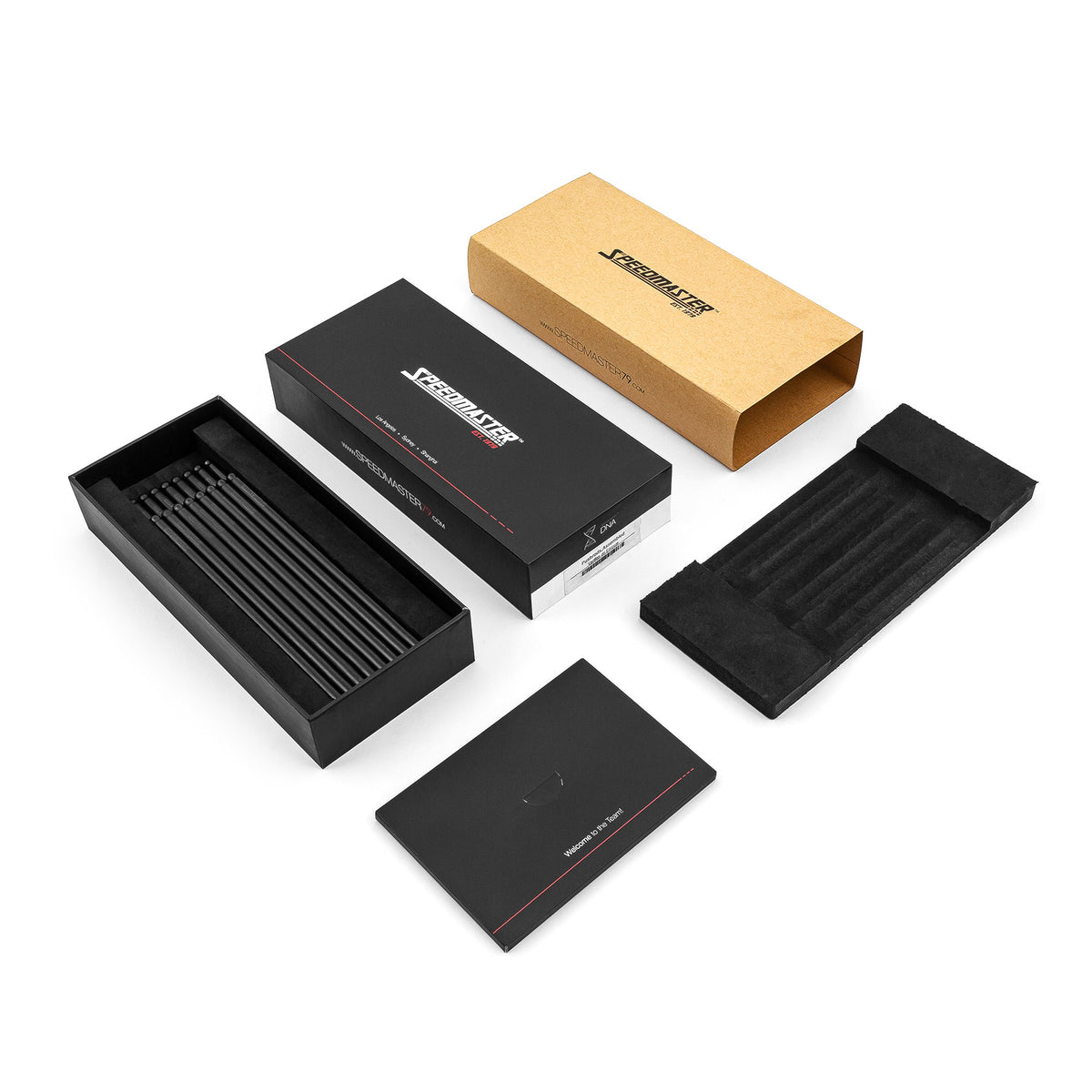 8.700" Chromoly Heat-Treated 5/16" 0.080" Wall DNA® One-Piece Pushrods