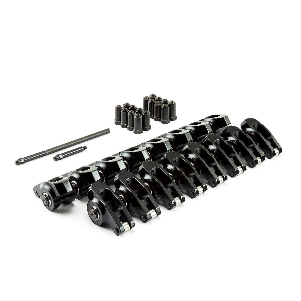 Pontiac 326 400 455 1.65 Ratio 7/16" DNA® Aluminum Roller Rocker Arms Set