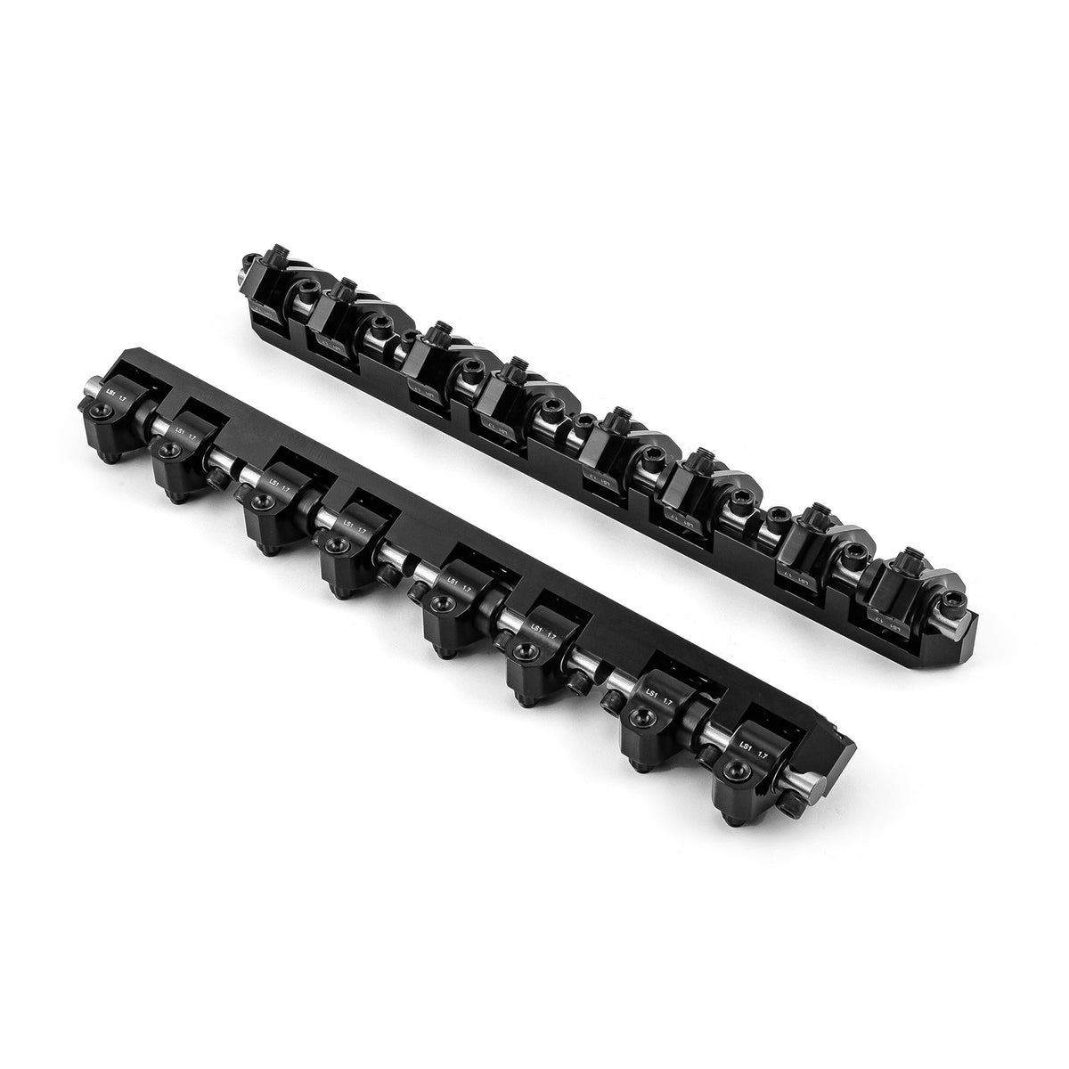 Chevy GM LS1 LS2 LS6 Shaft 1.7 Ratio DNA® Aluminum Roller Rocker Arms Set