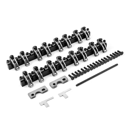 Chevy GM LS1 LS2 LS6 Shaft Mount 1.7 Ratio DNA® Stainless Steel Roller Rocker Arms