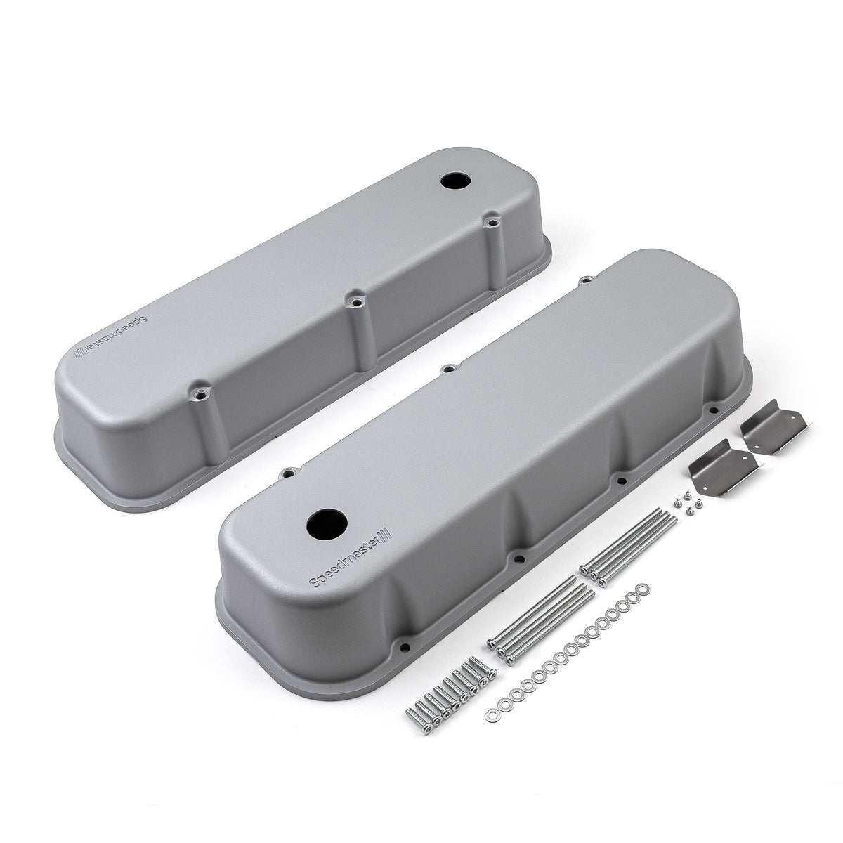 Chevy BBC 454 Aluminum Valve Covers [Silver]