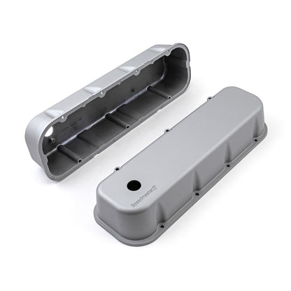 Chevy BBC 454 Aluminum Valve Covers [Silver]