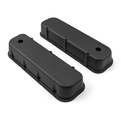 Chevy BBC 454 Aluminum Valve Covers [Black]