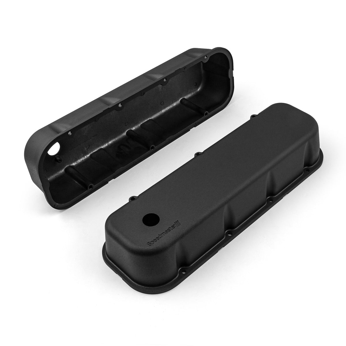 Chevy BBC 454 Aluminum Valve Covers [Black]
