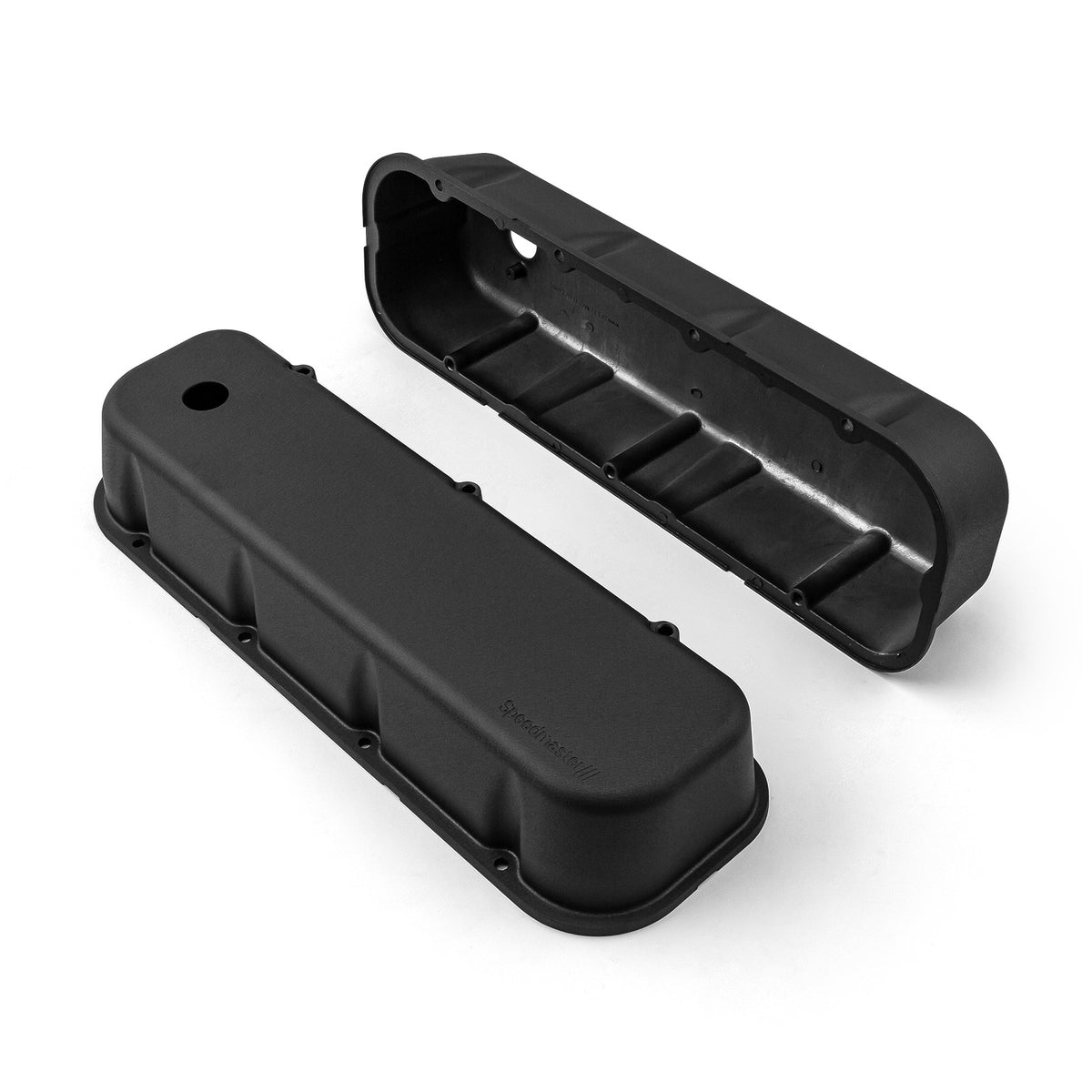 Chevy BBC 454 Aluminum Valve Covers [Black]