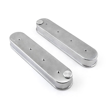Chevy GM LS1 LS2 LS3 LS6 LS7 Aluminum Valve Covers [Polished]