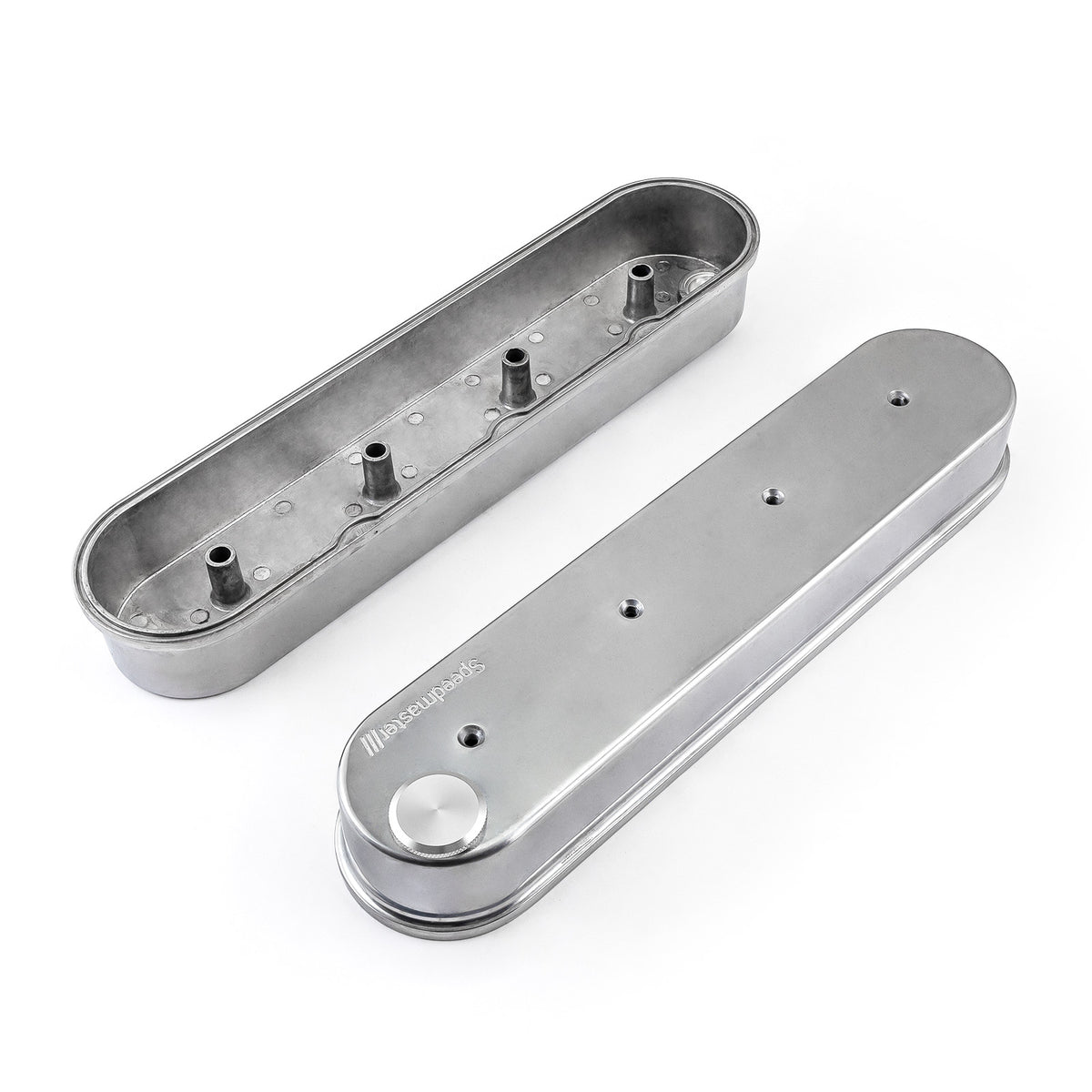 Chevy GM LS1 LS2 LS3 LS6 LS7 Aluminum Valve Covers [Polished]