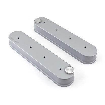Chevy GM LS1 LS2 LS3 LS6 LS7 Aluminum Valve Covers [Silver]