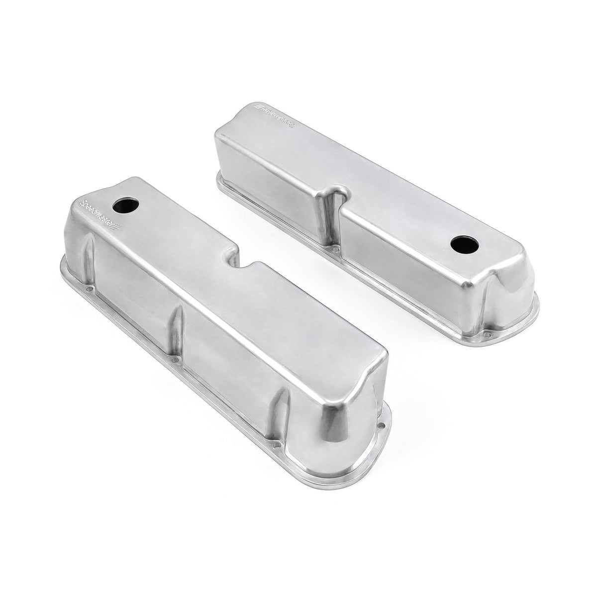 Ford SB 289 302 351 Windsor Aluminum Valve Covers [Polished]