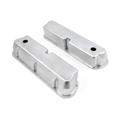 Ford SB 289 302 351 Windsor Aluminum Valve Covers [Polished]