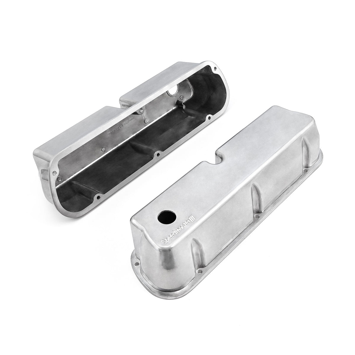 Ford SB 289 302 351 Windsor Aluminum Valve Covers [Polished]