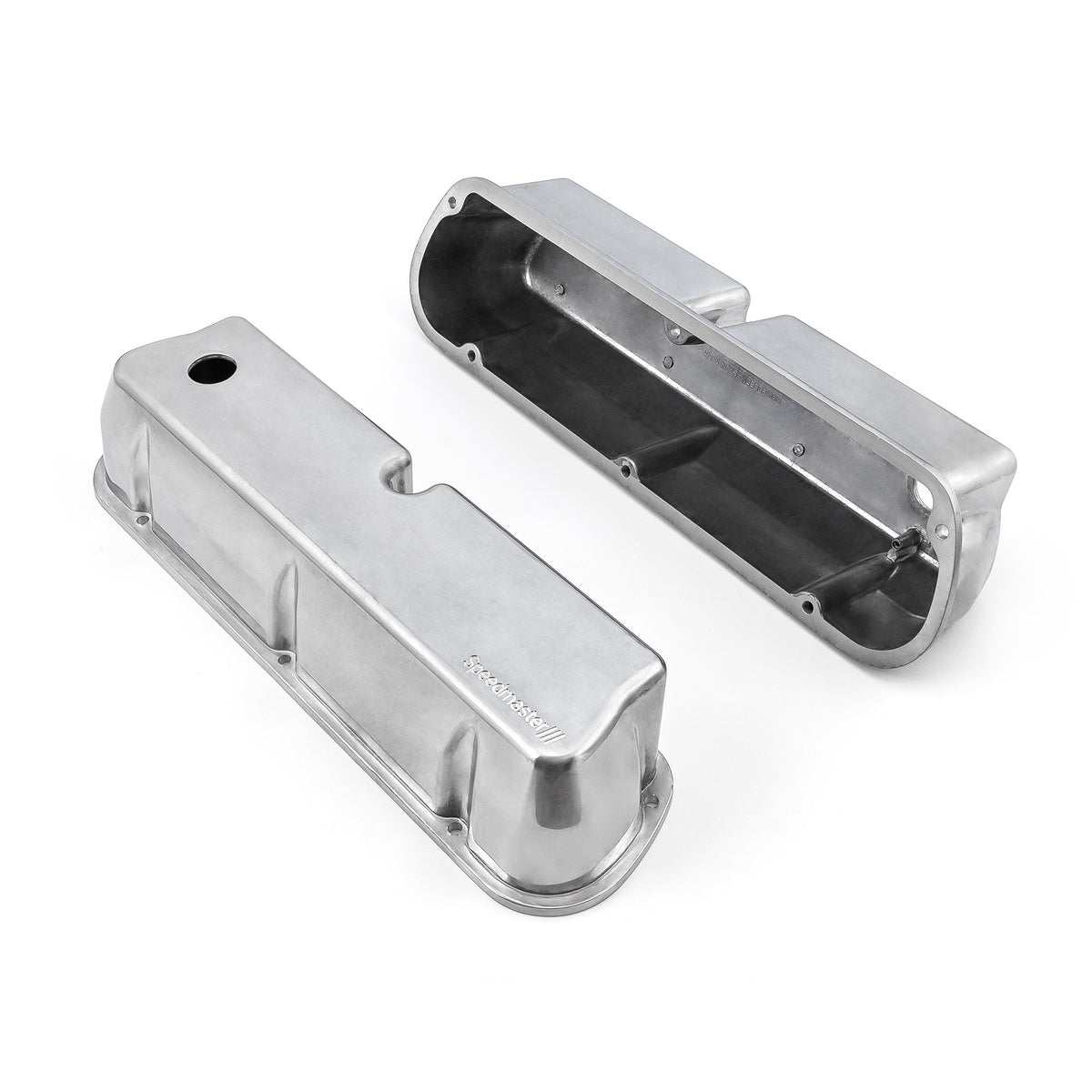Ford SB 289 302 351 Windsor Aluminum Valve Covers [Polished]